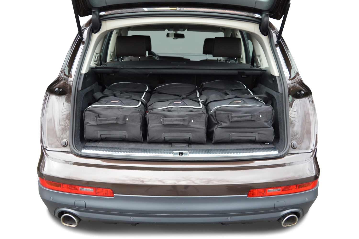 Reisetaschen Maßgeschneidert passend für Audi Q7 (4L) 2006-2015 (6