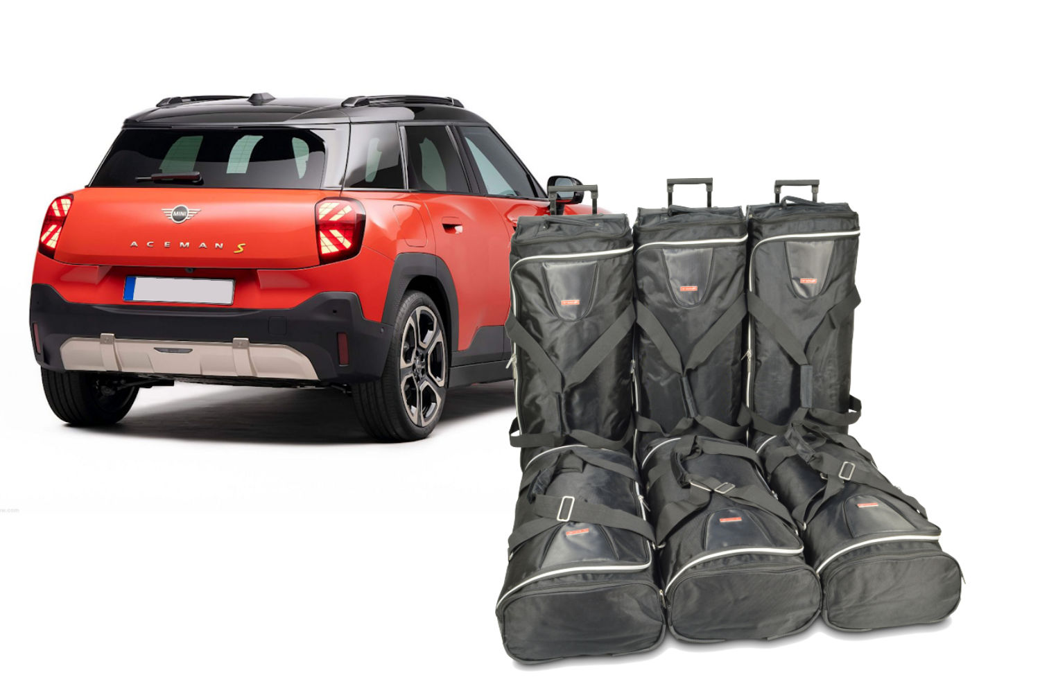 Travel bag set suitable for Mini Aceman (J05) 2024-present Original Travel bag set suitable for Mini Aceman (J05) 2024-present Original