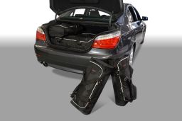 BMW 5 series (E60) 2004-2010 4 door Car-Bags.com travel bag set (1)