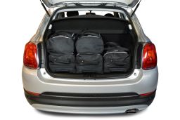 Fiat 500X 2015- 5 door Car-Bags.com travel bag set (3)
