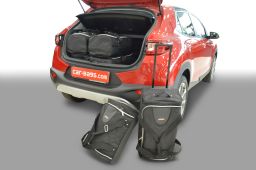 Kia Stonic (YB) (without adjustable boot floor) 2017- Car-Bags.com travel bag set (1)