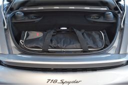 Boot trolley bag suitable for Porsche 718 Spyder 2019-present (3)