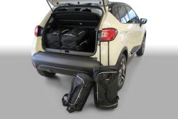 Renault Captur 2014- 5 door Car-Bags.com travel bag set (1)