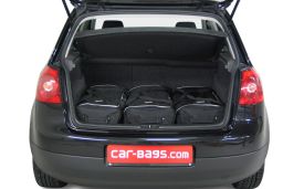 Volkswagen Golf V (1K) 2003-2008 3 & 5 door Car-Bags.com travel bag set (2)