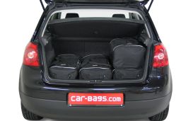 Volkswagen Golf V (1K) 2003-2008 3 & 5 door Car-Bags.com travel bag set (3)
