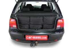 Volkswagen Golf IV (1J) 1997-2003 3 & 5 door Car-Bags.com travel bag set (4)