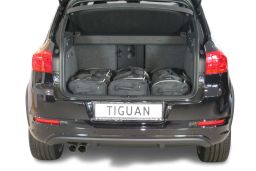 Volkswagen Tiguan (5N) low boot floor 2007-2015 Car-Bags.com travel bag set (2)