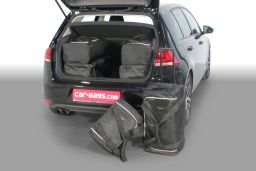 Volkswagen Golf VII incl. e-Golf (5G) 2012- 3 & 5 door Car-Bags.com travel bag set (1)