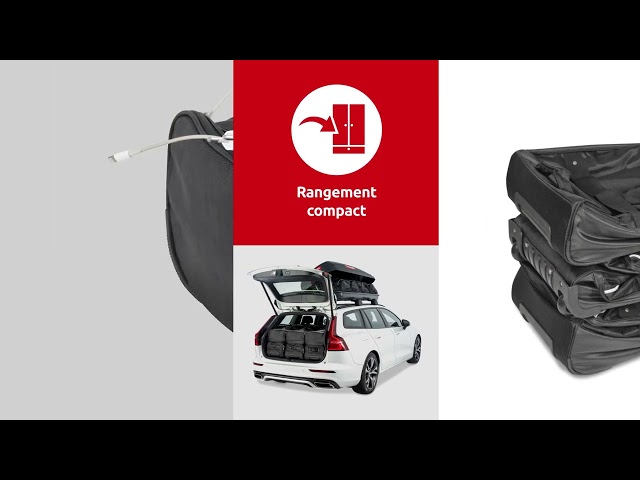  Audi 85H071073 Sac de Rangement e-tron pour Coffre de Voiture  Noir